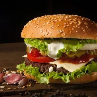 Pan con Hamburguesa — imagen 11