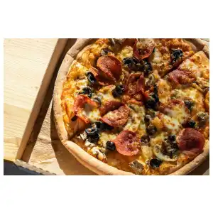 Pizza de Queso Gouda a domicilio miniatura 4