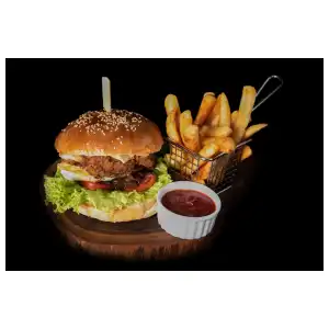 Pan con Hamburguesa miniatura 7